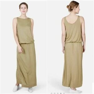 Everlane Olive Maxi Dress